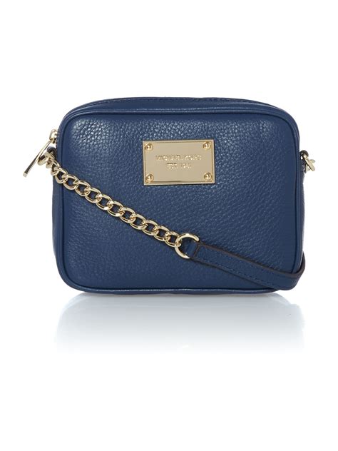 michael kors blue colored bag|michael kors navy crossbody bag.